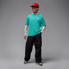 Air Jordan XXL Men’s T Shirt Washed Teal AJ1 Cotton Nike Retro HJ2326 392 NWT