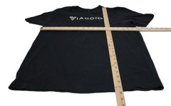 VIAGGIO Black Graphic T-Shirt Men’s Short Sleeve Crew Neck New T0480