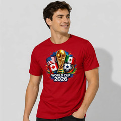 Fifa World Cup 2026 T-Shirt Soccer Graphic Tee Football, Fifa World Cup NEW