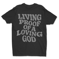 DTF Living Proof/ Custom Unisex Soft Style T-Shirts, Next Level- Cotton