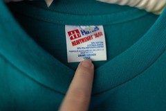 Vintage Charleston T Shirt Teal 90s Neon Sea Shells Coastal Grandma Size Large