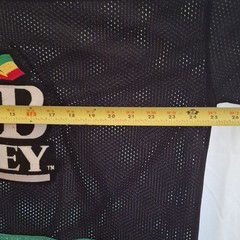 Vintage 1990s GEM Bob Marley Heavy Embroidered Mesh Hockey Jersey