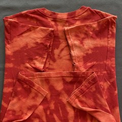 The Migos T Shirt Adult Medium Red Bleach Acid Wash Rap Hip Hop Music Quavo