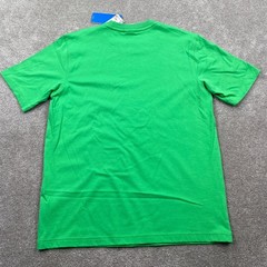 Adidas Men Trefoil Ess Tee Energy Green Short Sleeve T Shirt Size M