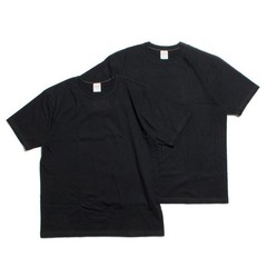 WHITESVILLE 2-PACK T-SHIRT – Black pack (US Size M) Made in Japan