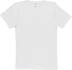 Van Heusen® Men’s 4 Pack Soft Cotton Tag Free CLASSIC V- Neck TEES