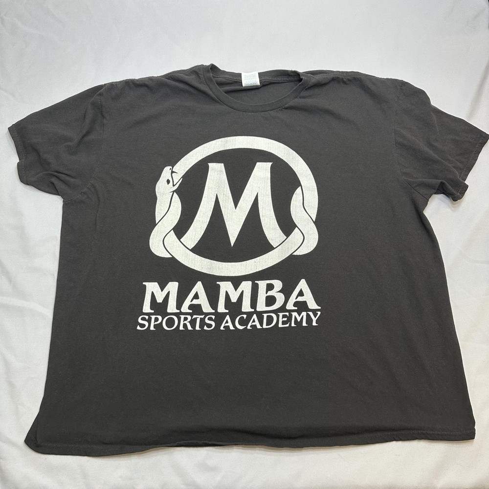 Black Mamba Sports Academy Shirt Mens 3XL Black Logo Delta Casual Sports