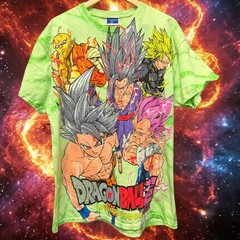 Dragon Ball Super – Final Forms and Villains F-Goku T-Shirt – XL – Neon Green
