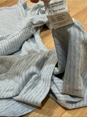 Left Coast Tee Men’s Long Sleeve V-Neck Shirt – Light Heather Gray Size XL