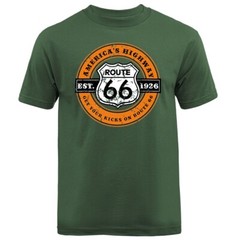 Route 66 America’s Highway Graphic T-shirt Tee