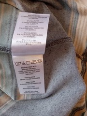 Salty Crew Men’s Striped Hooded Shirt Lightweight Sz M UV Protection