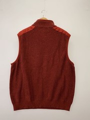 Other Brands Knit Sweater (Thick) XL Wool Red Solid Color