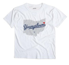 Youngstown Ohio OH T-Shirt MAP