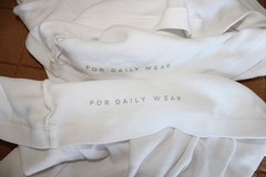 Mack Weldon 18-Hour Rib Tank Undershirt Lot 2 White Cotton Modal Men’s Medium M