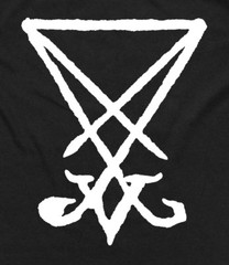 Sigil of Lucifer Shirt – Baphomet Pentagram Satanic Occult Gothic Goat of Mendes