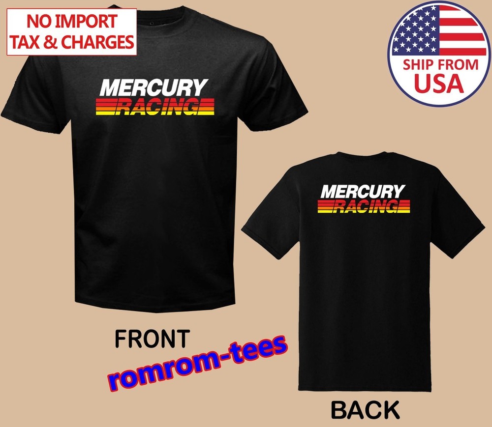 Mercury Racing Boats Black Size S-5XL