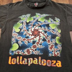 Lollapalooza Vintage 1993 T-Shirt GIANT by ANVIL Size XL Single Stitch
