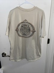 Rare Vintage 90s Discovery Channel Store Wolf Canis Lupus T-shirts and Rare
