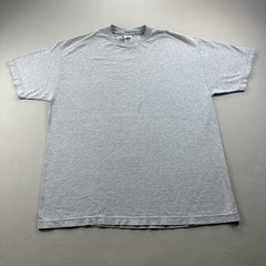 Vintage Gray T-Shirt Mens XL Alstyle Apparel AAA Blank Basic Short Sleeve 90s