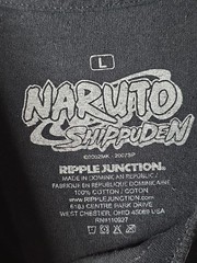 VTG 2002 Naruto Ichiraku Ramen Anime T-Shirt Mens L White Black Red