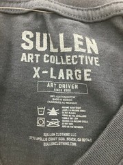 Sullen Art Collective Short Sleeve T-shirt Basic Logo Navy Sizes Large to 5XL