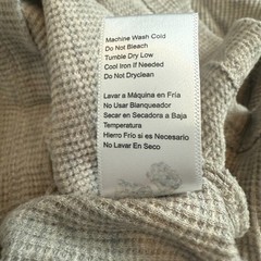 Jachs MFG Men’s Long Sleeve Thermal Waffle Knit Base Layer Tee XL Taupe / Brown