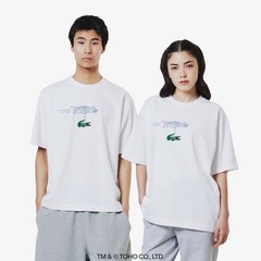 LACOSTE x GODZILLA 2.0 Mechagodzilla T-shirt White Limited JAPAN 2026 size5 L
