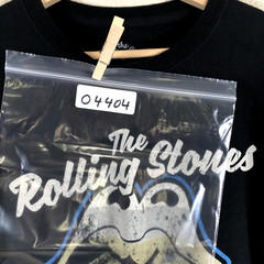 The Rolling Stones Shirt Adults Large Black Graphic Band Rock Pullover Tee Mens