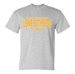 USNS Bethesda T-EMS-1 US Navy T-Shirt