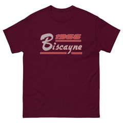 1966 BISCAYNE T SHIRT sizes SMALL thru 5XL choose from 10 COLORS!