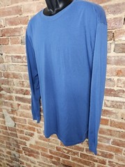 Blue Mountain Tshirt Longsleeve XL Men Chest 48″ Length 29.5″