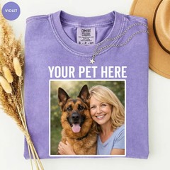 Custom Dog T-Shirt Personalized Pet Lover Gift Comfort