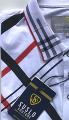 Men’s Luxurious Polo Shirt,Italian Style,Stretch S to 2XL…A17.A