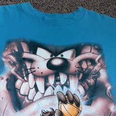 Vintage 1998 Taz T-Shirt Mens XXL Looney Tunes Basketball Streetwear USA Made