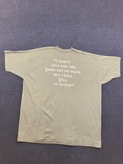 Vintage Finish Line Phys Ed Shirt Mens XL Gray Fruit Of The Loom 90s Tee