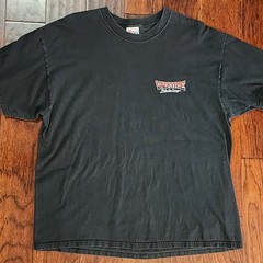 Vintage Valkyrie Ride The Dragon Motorcycle Shirt Men’s 2XL XXL Black 2000’s
