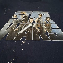 Rey-Star Wars Shirt Men’s M Graphic Tee, Width 19in Length 25in.