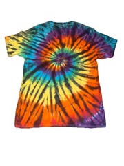 NEW 2 Large Hand Dyed Tie Dye Shirts hippie grateful dead phish billy strings
