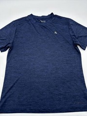 Head T-Shirt Men Medium Blue Solid Logo…#7628
