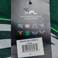XFL Orlando Guardians T-Shirt Mens Large Forest Green NWT Graphic Tee ORLM-101