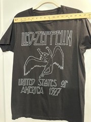 Led Zeppelin Icarus United States of America 1977 Tour Black M Shirt Official