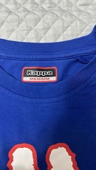 Kappa Blue Royal Logo Maxi Side Band T-Shirt – Size M 🔥