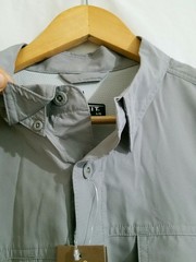 Habit Men Fishing Shirt Large Dolphin Print UPF 50+ Short Sleeve Performance NWT