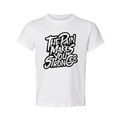 The Pain Makes You Strong Graphic Tee Unisex Fitness Shirt For Workout And Train