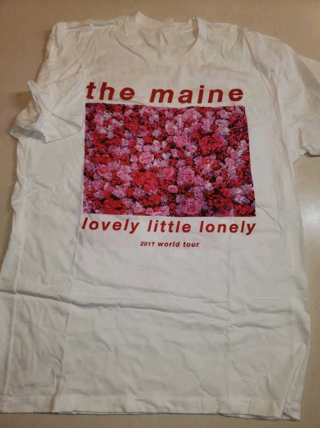 Lovely little lonely The Maine Unisex Cotton T-Shirt ZA472