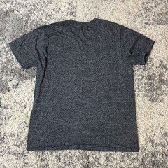 LOT OF 4 – Various Brands, Men’s Gray Short Sleeve Vneck Tshirt, Large