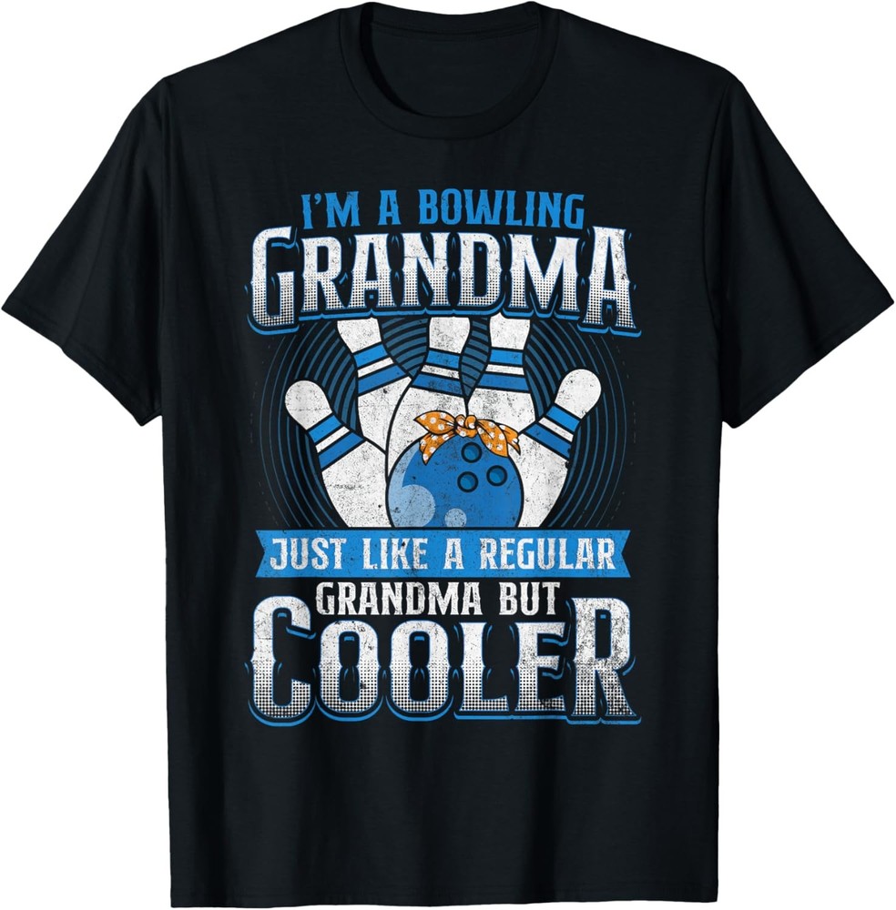 Bowling Grandma Bowling Lover Bowler Bowling Team Novelty T-Shirt