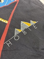 Vintage Signed Eddy Y Hobie Two Tone Surfer Abstract Size Large California Art