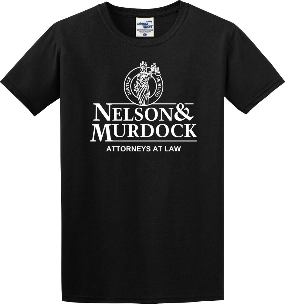 Nelson and Murdock Attorneys at Law Justice is Blind Unisex T-Shirt (S-5X)