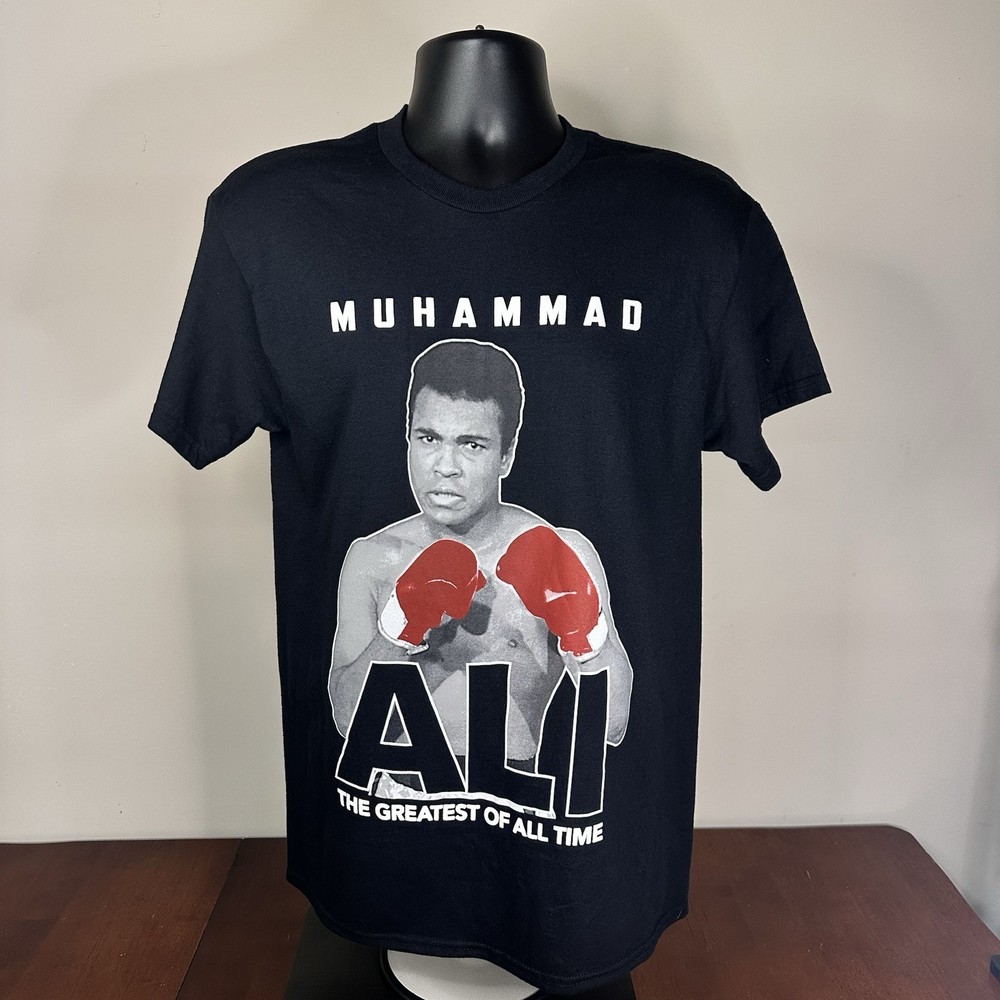Muhammad Ali Greatest Of All Time T-shirt Men’s XL Black Hybrid Apparel NWOT